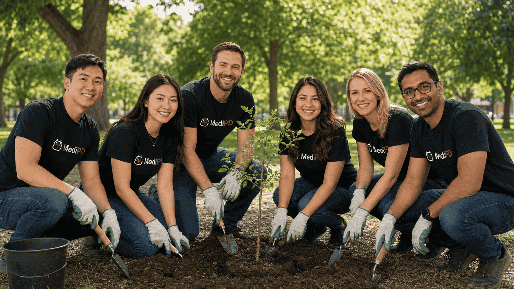 MediPD community tree planting