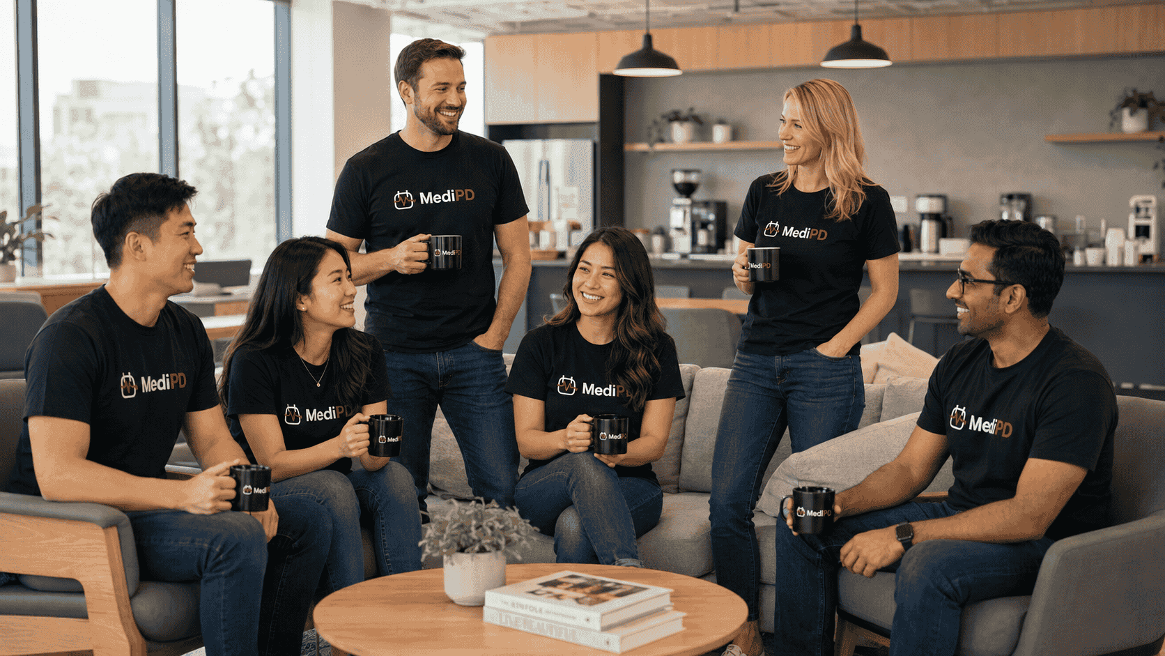 MediPD team culture coffee chat
