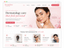 Dermatology clinic website client preview